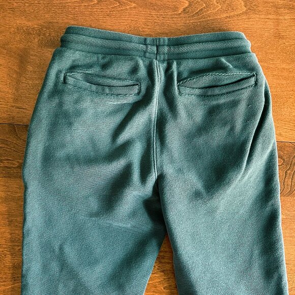 Hanna Andersson green twill joggers 120 - Picture 5 of 9